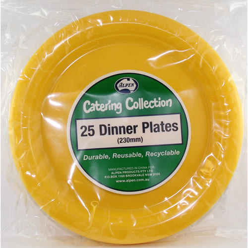 Colour Round Dinner Plates