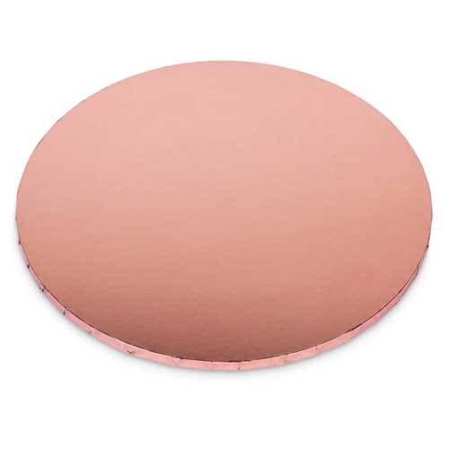 Standard Rose Gold Cake Boards Round Or Square